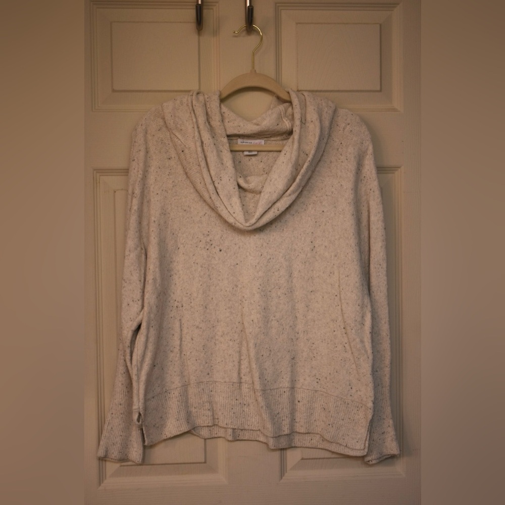 Cowl neck light sweater